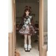 Alice Girl Bear Chocolate Long Sleeve Blouse(1st Pre-Order/3 Colours/Full Payment Without Shipping)